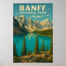 Suche nach banff national park poster Vintag
