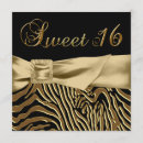 Suche nach bonbon 16 geburtstag einladungen Gold