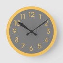 Suche nach gelb grau wanduhren Minimalistisch