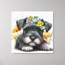 Suche nach schnauzer hunde poster Blume