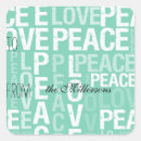 Suche nach peace aufkleber Typografie