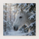 Suche nach weißes pferd puzzle Weihnachten