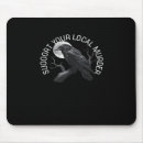Suche nach mörder mousepads Krähe