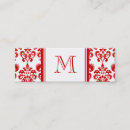 Suche nach roter damast visitenkarten Für sie