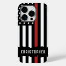 Suche nach firefighter iphone hüllen Dünne rote linie