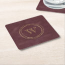 Suche nach leather untersetzer Monogramm