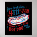 Suche nach der hotdog poster Juli