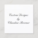 Suche nach für crafters visitenkarten Weiß