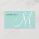 Suche nach m buchstabe visitenkarten Monogramm