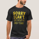Suche nach schneepflug tshirts Schlafen