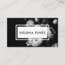 Suche nach black and white visitenkarten Floral