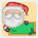 Suche nach weihnachtsmann cartoon aufkleber Für kinder