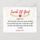 Suche nach jesus lamm postkarten Schrift