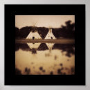 Suche nach teepee poster Amerikanische ureinwohner