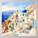 Suche nach santorini poster Stadtbild