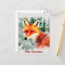 Suche nach red fox postkarten Niedlich