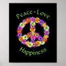 Suche nach friedenszeichen poster Hippie