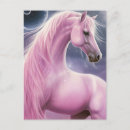 Suche nach rosa pferd postkarten Tier