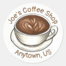 Suche nach shop small aufkleber Café