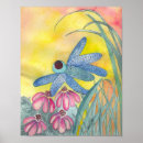 Suche nach libellen poster Blume
