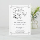 Suche nach black and white graduation einladungen Klasse 2025