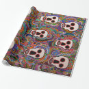Suche nach dia de los muertos geschenkpapier Bunt