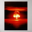 Suche nach atombomben poster Nukleare explosion