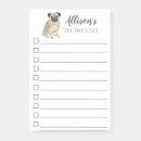 Suche nach mops post it Personalisiert