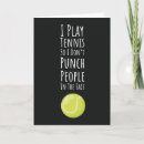 Suche nach tennis lustig karten Jede person