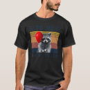 Suche nach lustiger waschbär tshirts Retro
