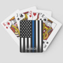 Suche nach polizist spielkarten Amerikanische flagge