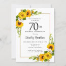 Suche nach 70 sonnenblume geburtstag einladungen Für alle