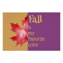 Suche nach lieblingsfarbe poster Herbst ist meine lieblingsfarbe