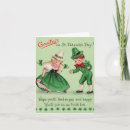 Suche nach irischer hut karten Vintag