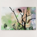 Suche nach raben puzzle Silhouette