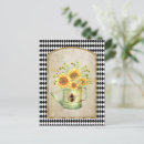 Suche nach vintage sonnenblume postkarten Botanische