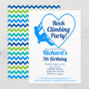 Suche nach rock climbing einladungen Geburtstagsparty