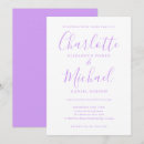 Suche nach lavender wedding einladungen Lila