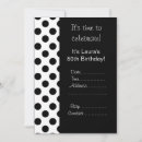 Suche nach spaß 40 einladungen Schwarz weiß