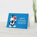 Suche nach sylvester karten Looney melodien