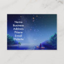 Suche nach fluß visitenkarten See