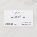 Suche nach rechtsanwalt visitenkarten Für ihn