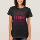 Suche nach lernen tshirts Inspirierend