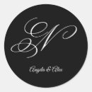 Suche nach monogramm n aufkleber Weiß