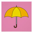 Suche nach regenschirme poster Gelb