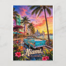 Suche nach miami sonnenuntergang postkarten Florida