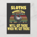 Suche nach sloth postkarten Träge