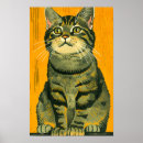 Suche nach gestreifte katze poster Wild