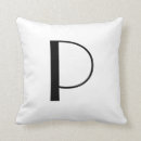 Suche nach buchstabe p kissen Monogramm