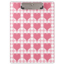 Suche nach rosa herzen klemmbrett Muster